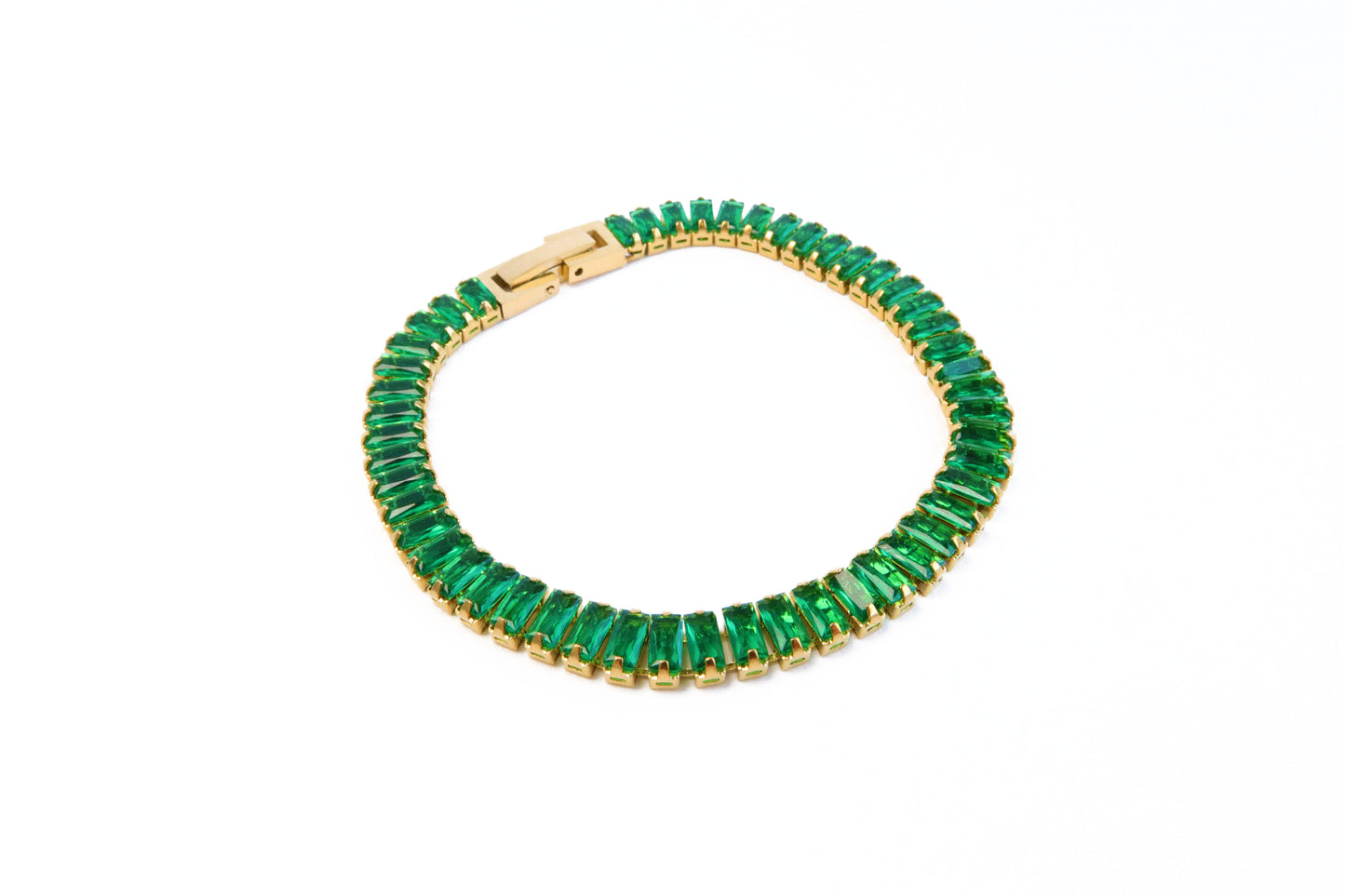 Array of Green - Tennis Bracelet - MOUA
