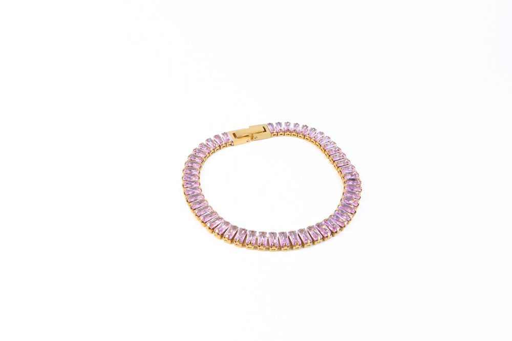 Array of Pink - Tennis Bracelet - MOUA