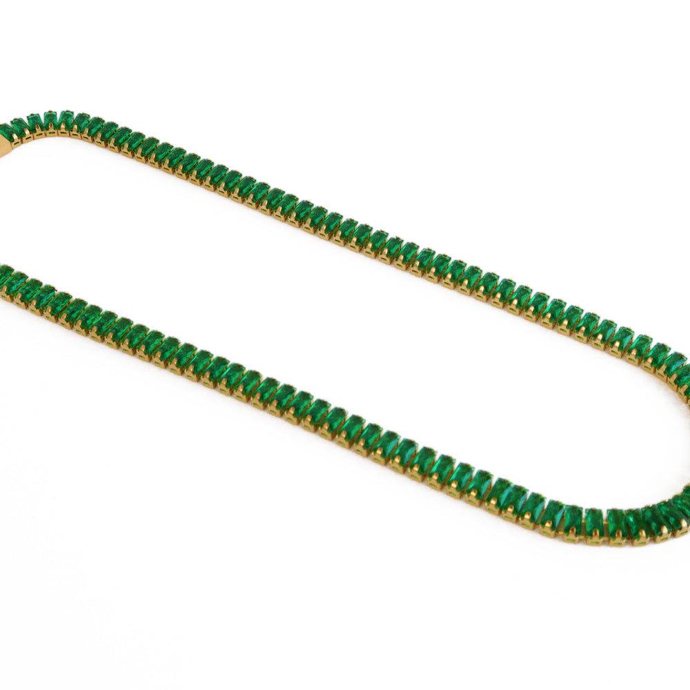 
                      
                        Array of Green - Tennis Necklace - MOUA
                      
                    